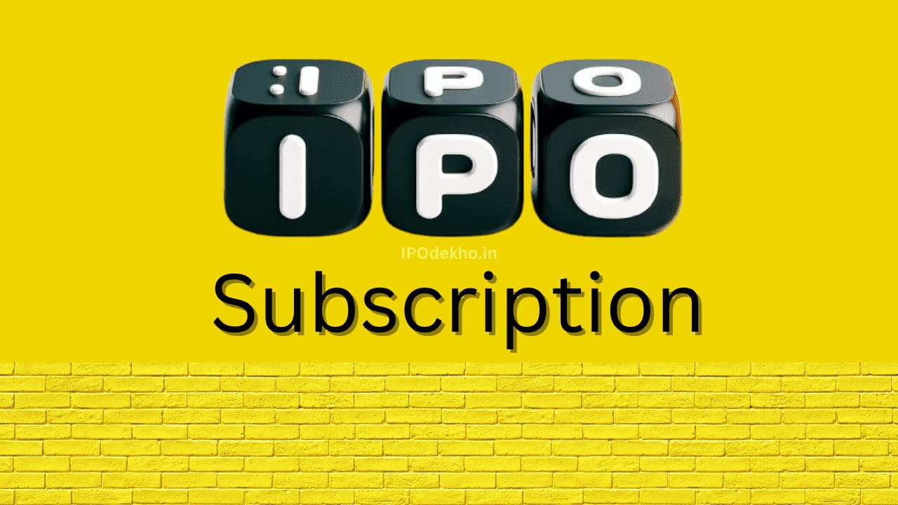 Live IPO Subscription Status Live IPO Subscription NSE BSE